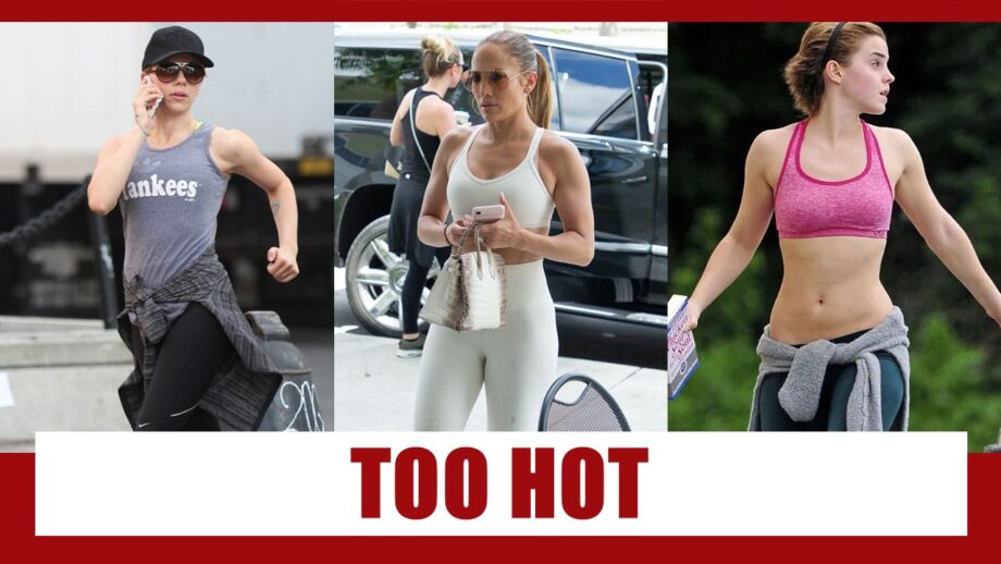 Scarlett Johansson, Jennifer Lopez, Emma Watson: Sporty Fashion Looks Are Too Hot To Handle