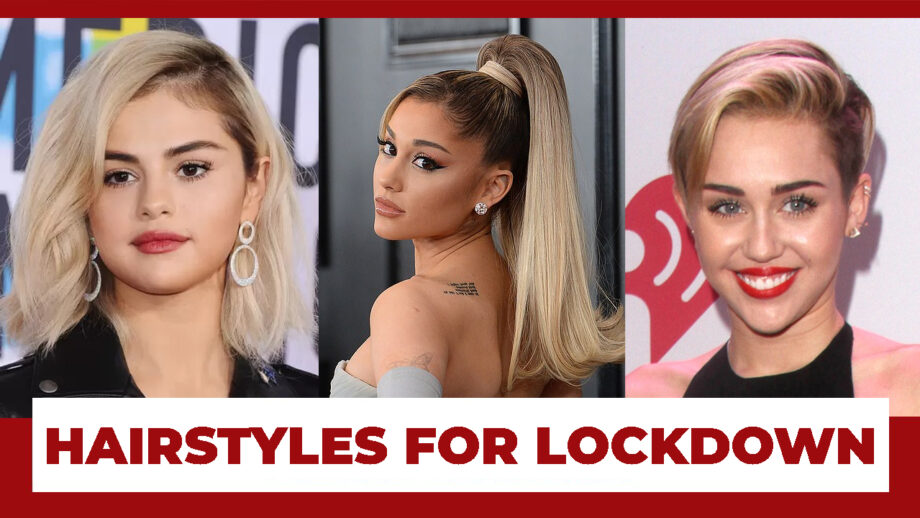 Selena Gomez, Ariana Grande, Miley Cyrus: Try These Hairstyles For Lockdown 9