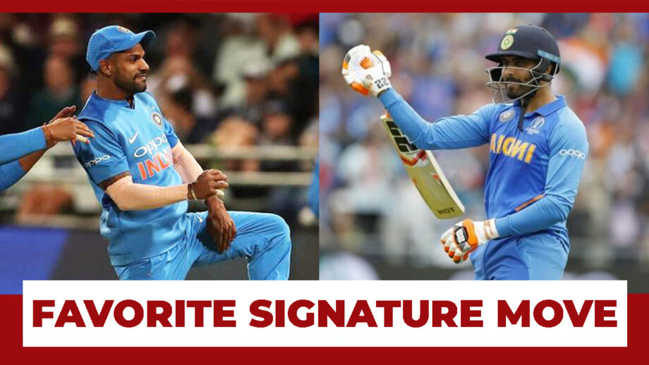 Shikhar Dhawan's Thigh Five vs Ravindra Jadeja's Sword: Which Is Your Favorite Signature Move?