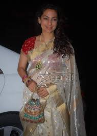 Shilpa Shetty, Juhi Chawla, Madhuri Dixit In Satin Silk Saree To Make Every Occasion Special - 5