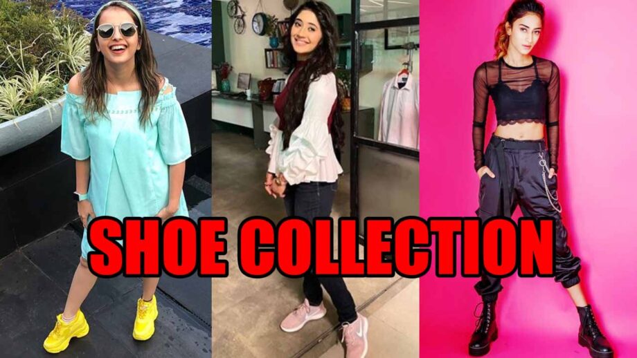 Shoe Lover: Shrenu Parikh, Shivangi Joshi, Erica Fernandes's shoe collection are too cool to try