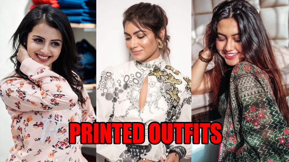Shrenu Parikh, Sriti Jha, Reem Shaikh: Love For Printed Outfits!!
