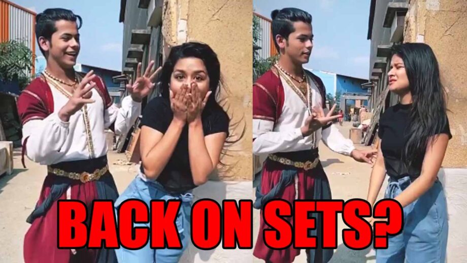 Siddharth Nigam posts new cute video with Avneet Kaur, is she back on Aladdin sets?
