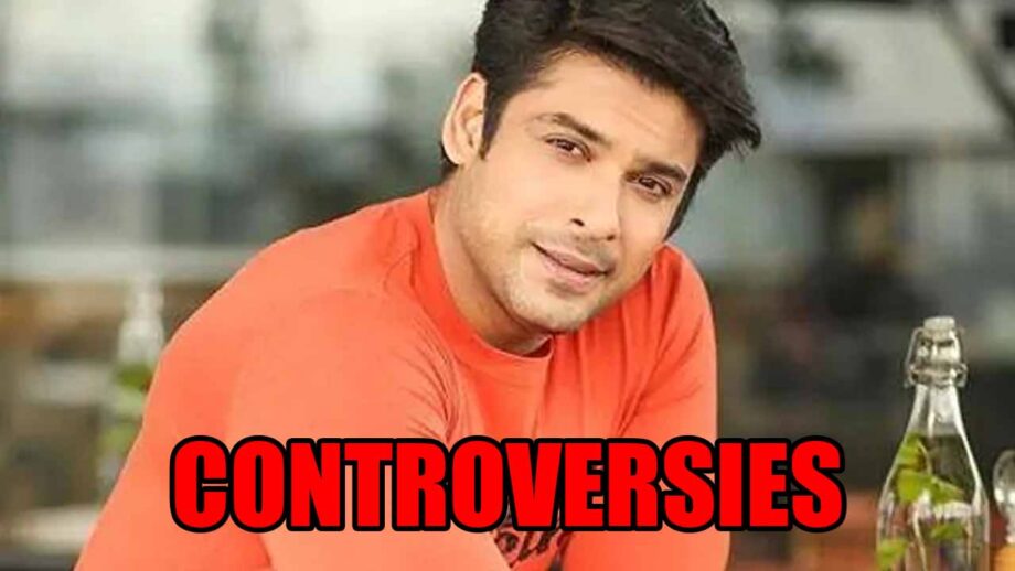 Sidharth Shukla and his real life controversy