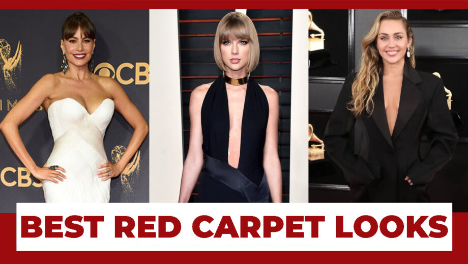 Sofia Vergara, Taylor Swift, and Miley Cyrus's Best Red Carpet Looks