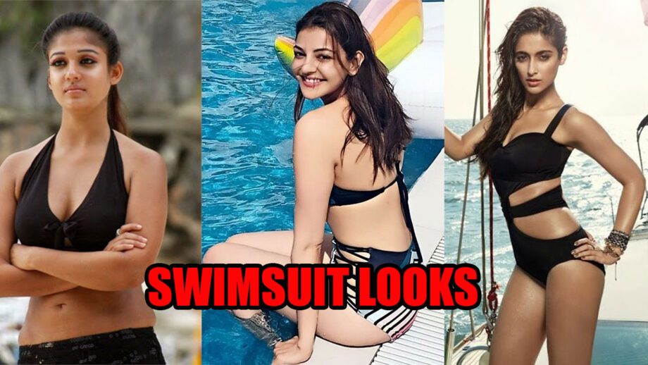 South Beauties Nayanthara, Kajal Aggarwal, and Ileana D'Cruz Raise the Temperature With These Swimsuit Looks