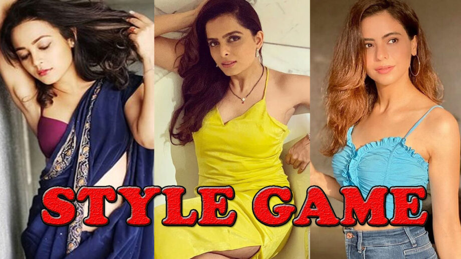 Style Game: 4 Fashion Goals To Steal From Aamna Sharif, Ruhi Chaturvedi And Kaveri Priyam