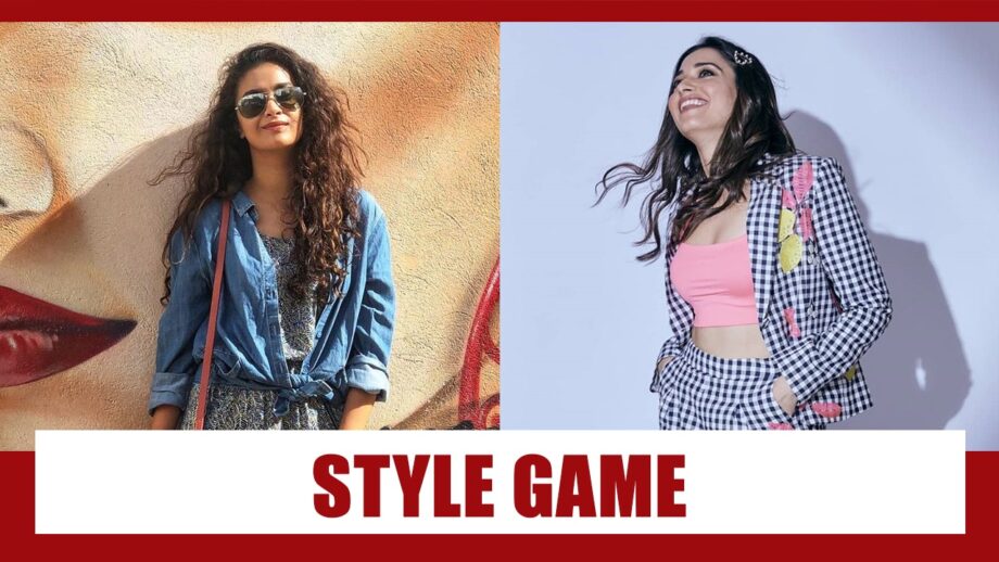 Style Game: 4 Style Tips To Steal From Keerthy Suresh And Tamannaah Bhatia 4