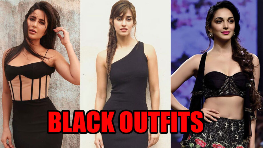 Style Your Love For Black Like Katrina Kaif, Disha Patani, and Kiara Advani!