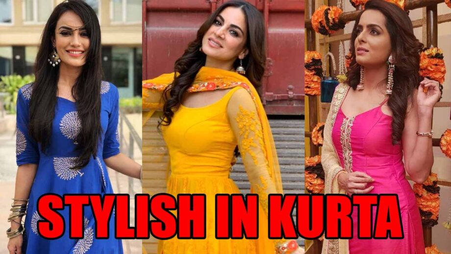 Surbhi Jyoti, Shraddha Arya And Ruhi Chaturvedi's fashion tricks to look best in kurtas this season!