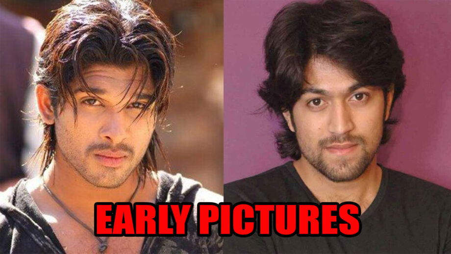 Take A Look At These Pictures Of Allu Arjun And Yash From Their Early Days In The South Indian Film Industry 4