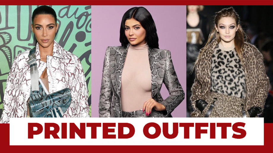 Take Cues From Kim Kardashian, Kylie Jenner And Gigi Hadid To Style Your Printed Outfits