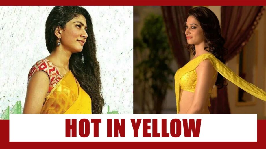 Tamannaah Bhatia Vs Sai Pallavi: Who's HOTTER in a yellow saree? 2