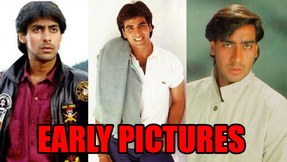 Throwback Thursday: Take A Look At Salman Khan, Akshay Kumar and Ajay Devgn's Pictures From Their Early Bollywood Days 4