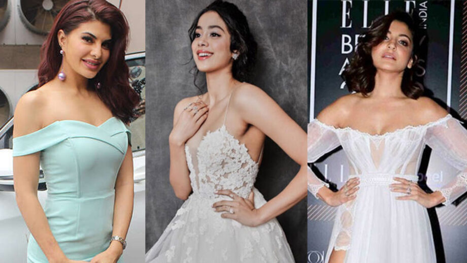 Times Jacqueline Fernandez, Janhvi Kapoor, and Anushka Sharma Nailed Their Off-Shoulder Outfits To Perfection 7