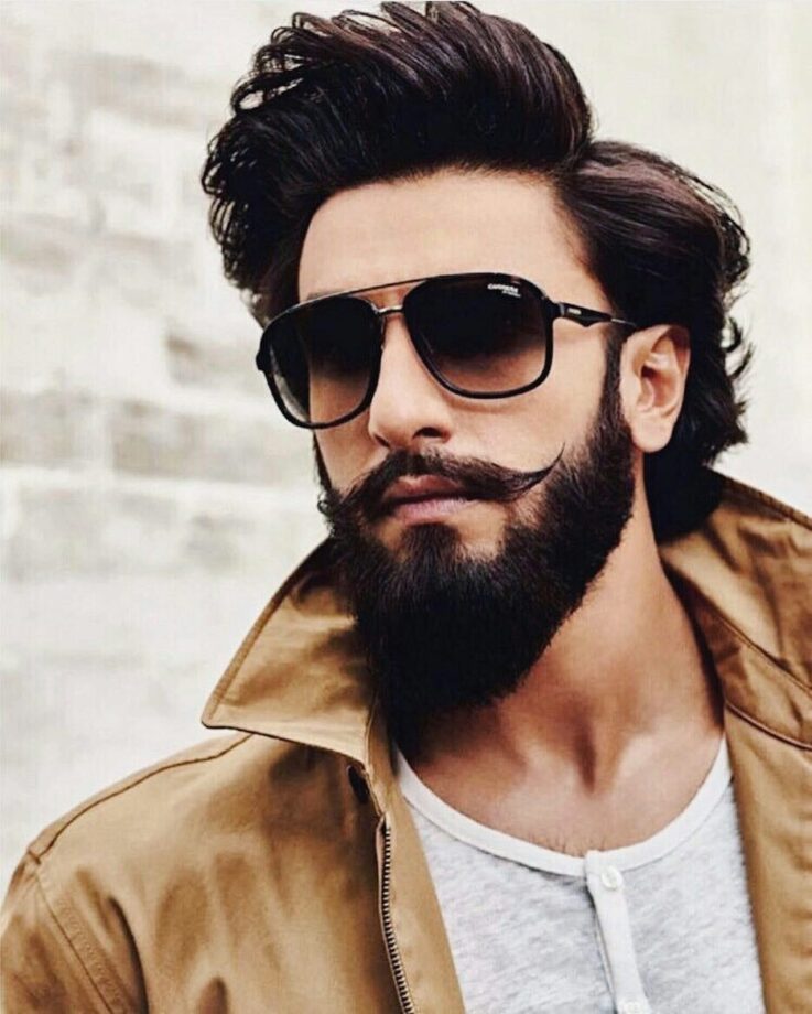 Ranveer Singh New Look Actor Changed His Hairstyle Shared A Picture In A  Pony Tail On Instagram  Ranveer Singh New Look लब बल बढ हई  दढरणवर सह न फर बदल अपन
