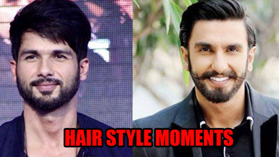Top 5 Hair Style Moments Of Ranveer Singh And Shahid Kapoor 5