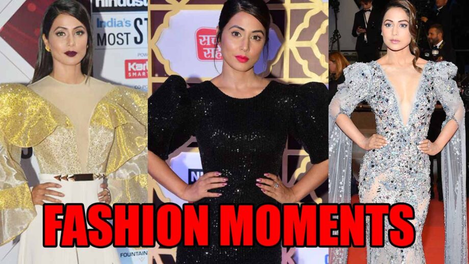 Top Hina Khan Fashion Moments From Red Carpets