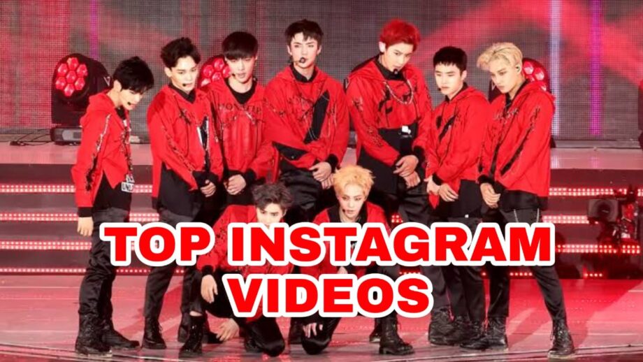 Top Instagram Videos Of K-Pop Band EXO