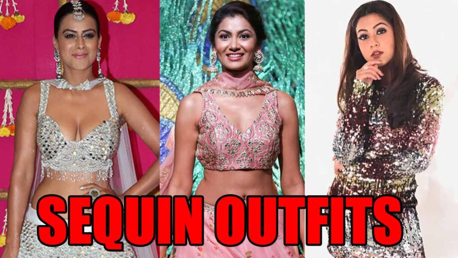 Trend Alert: Nia Sharma, Sriti Jha To Reem Shaikh: Celebrities sequin outfits became your fashion inspiration