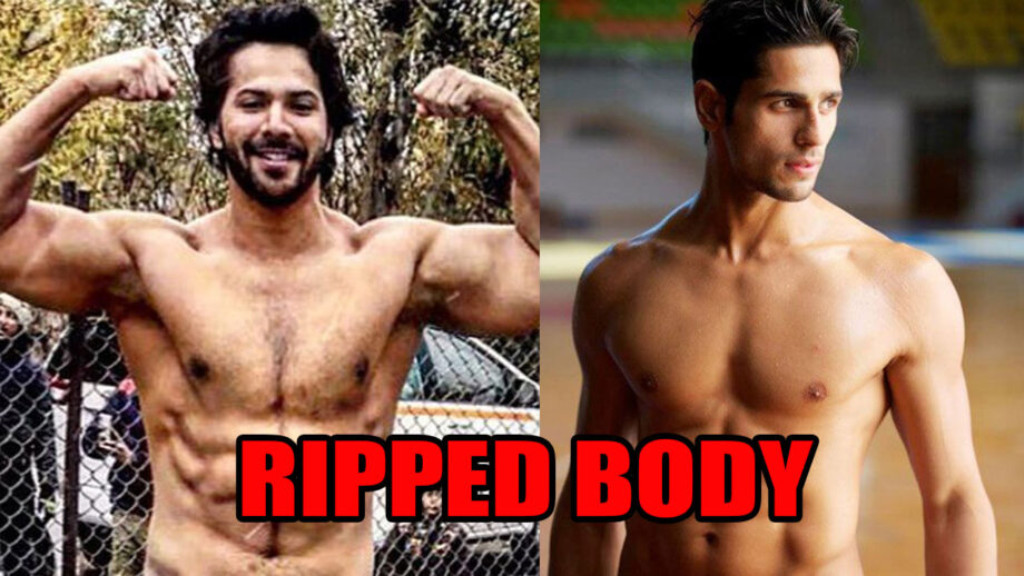 Varun Dhawan vs Siddharth Malhotra: Who Has The Perfectly Ripped Body?