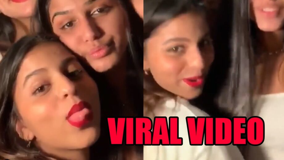 Video of Suhana Khan dancing with a gang of girls go viral