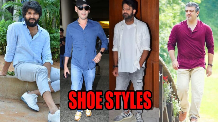 Vijay Deverakonda, Mahesh Babu, Prabhas, and Ajith: Shoes style to steal from 4