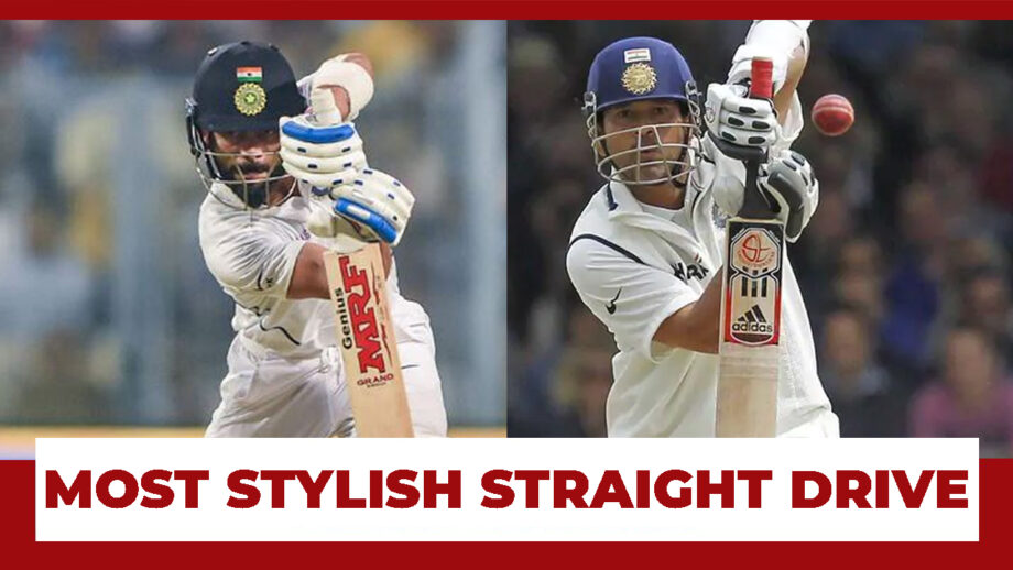 Virat Kohli vs Sachin Tendulkar: Who Has The Most Stylish Straight Drive?