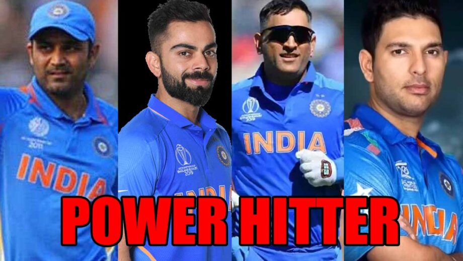 Virendra Sehwag, Virat Kohli, MS Dhoni, Yuvraj Singh: The ultimate power hitter