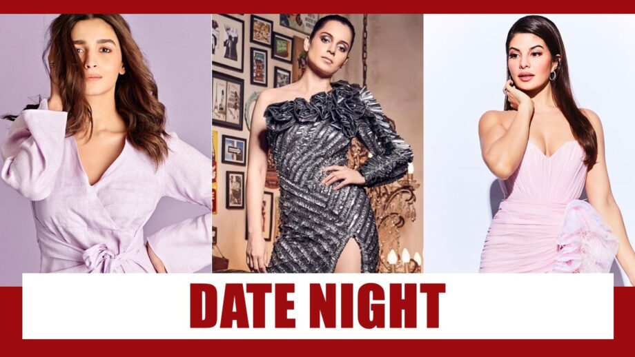 Want to get ready for a virtual date night? Alia Bhatt, Kangana Ranaut, Jacqueline Fernandez's easy-breezy dresses will help you
