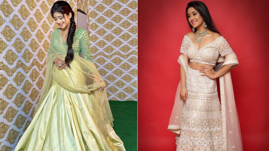 Yeh Rishta Kya Kehlata Hai Actress Shivangi Joshi In White Or Golden Look: Which Is Best?