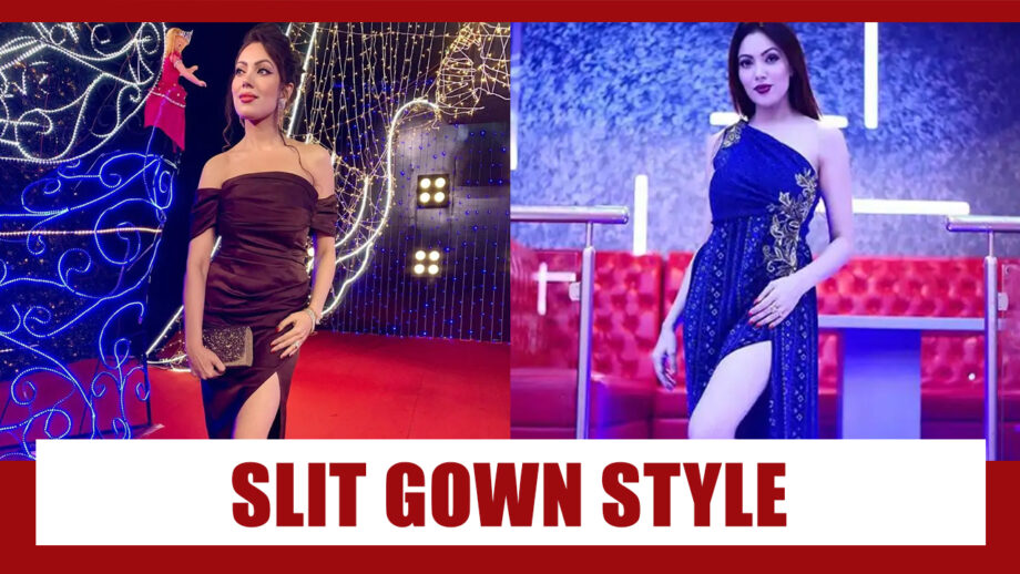 3 Times Munmun Dutta Showed Her Love For Thigh High Slit Gowns 3