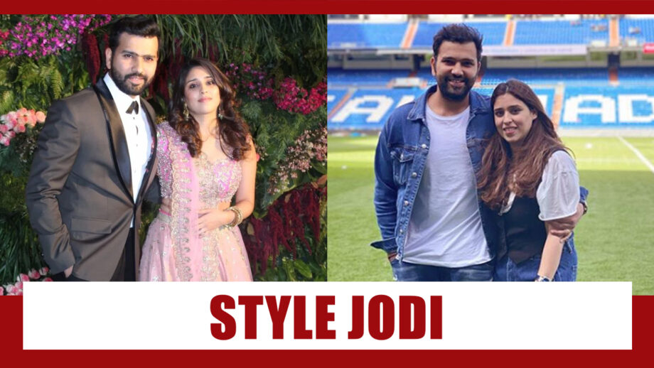 4 Times Rohit Sharma & Ritika Sajdeh Wowed Us With Their Style