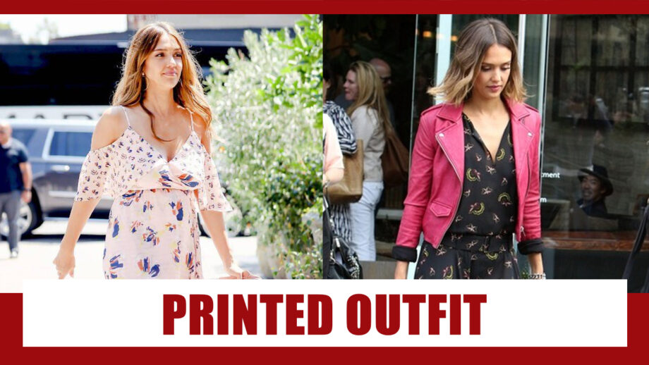 5 Times Jessica Alba Looked HOT In Printed Outfits 5