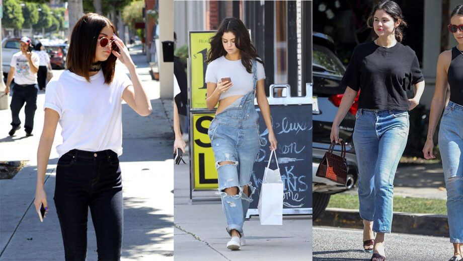 5 Trendy Summer Tees From Selena Gomez's Wardrobe For Women Who Like To Keep It Simple