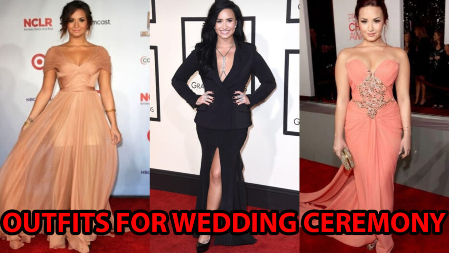 7 Demi Lovato's Outfits Are Perfect For Wedding Ceremony 7