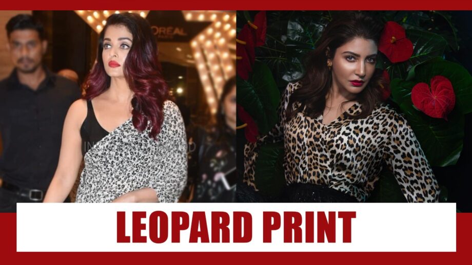 Aishwarya Rai Bachchan To Anushka Sharma: A Look At Bollywood Actresses In Leopard Print Outfits