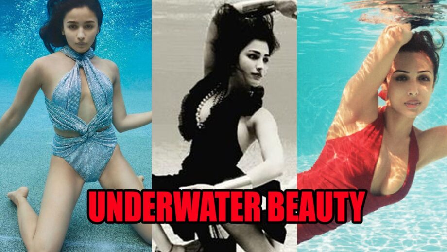 Alia Bhatt, Shruti Haasan And Malaika Arora's Sizzling Underwater Photoshoot Sets The Internet On Fire