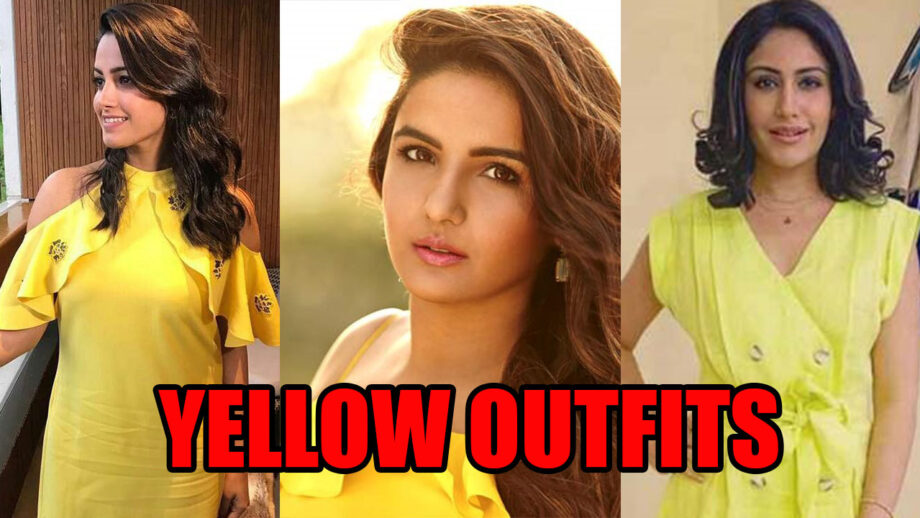 Anita Hassanandani, Jasmin Bhasin And Surbhi Chandna Appear Damn Gorgeous In These Pretty Yellow Outfits 6