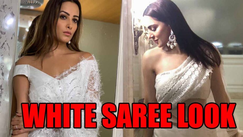 Anita Hassanandani VS Shraddha Arya: Who Wore The White Saree Better? VOTE