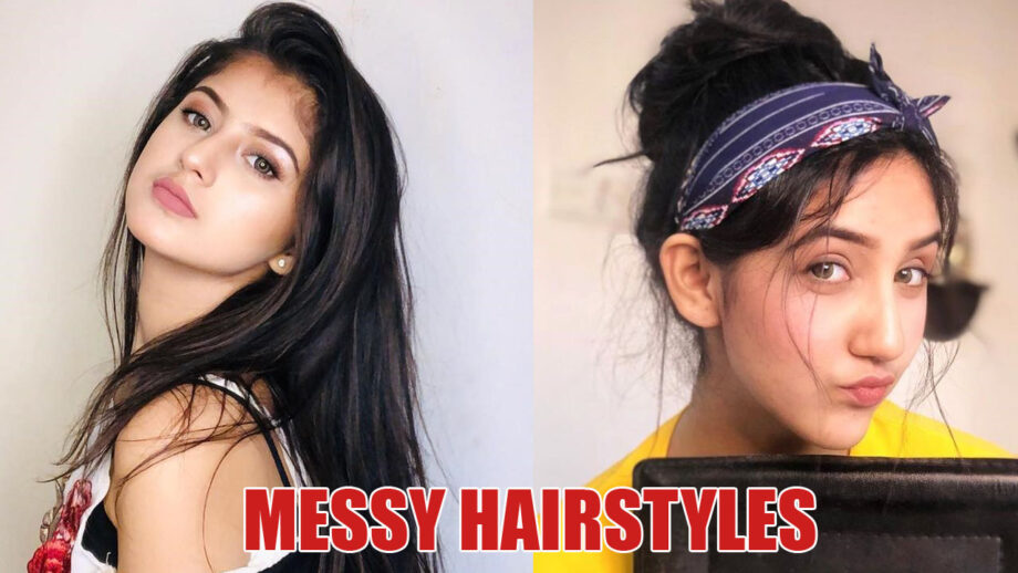 Arishfa Khan And Ashnoor Kaur's Messy Hairstyle Looks Will Make You Fall in Love With Her Again; Check Out