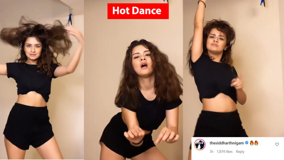 Avneet Kaur shares latest hot dance video; Siddharth Nigam feels the heat