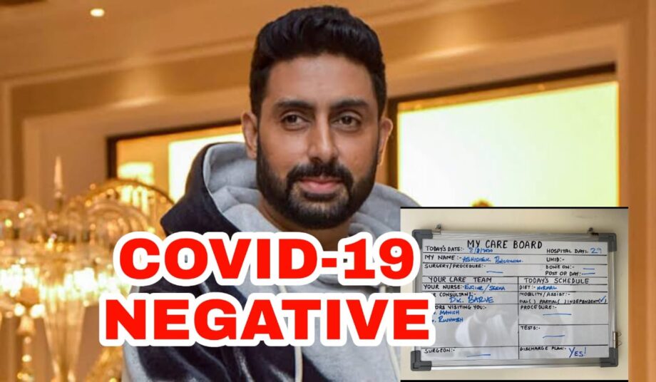 Bachchan Family Covid-19 Update: Abhishek Bachchan FINALLY tests negative for Covid-19