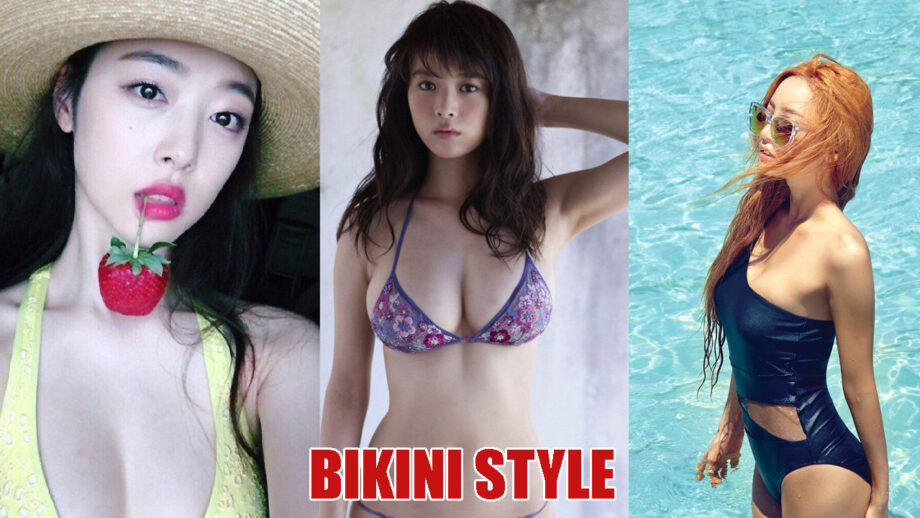 Be Bold, Be Stylish With This Bikini Looks from Sulli, Goo Hara, Chaeyoung
