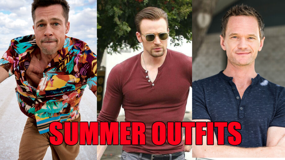 Beat the Heat: Brad Pitt, Chris Evans And Neil Patrick Harris's Adorable Summer Outfits 7