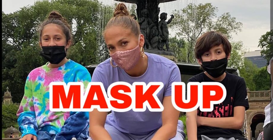 COVID-19: Jennifer Lopez asks everyone to 'mask up'