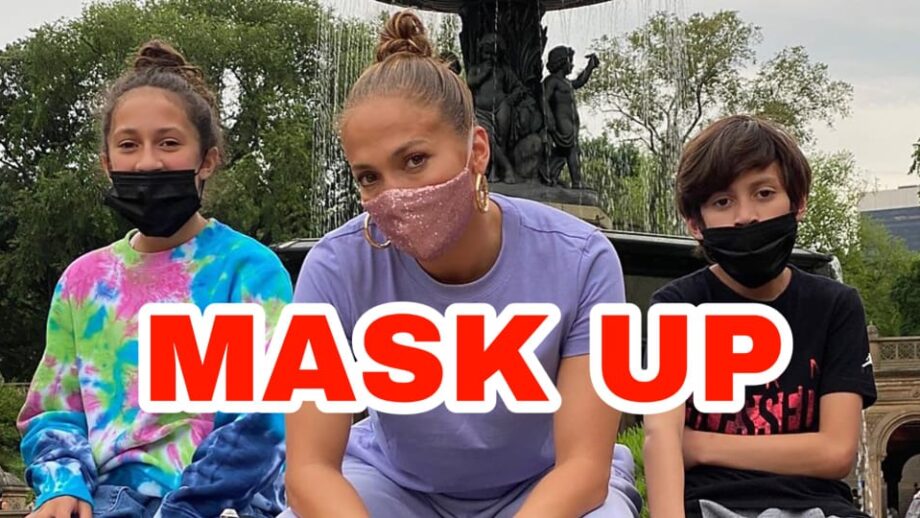 COVID-19: Jennifer Lopez asks everyone to 'mask up'