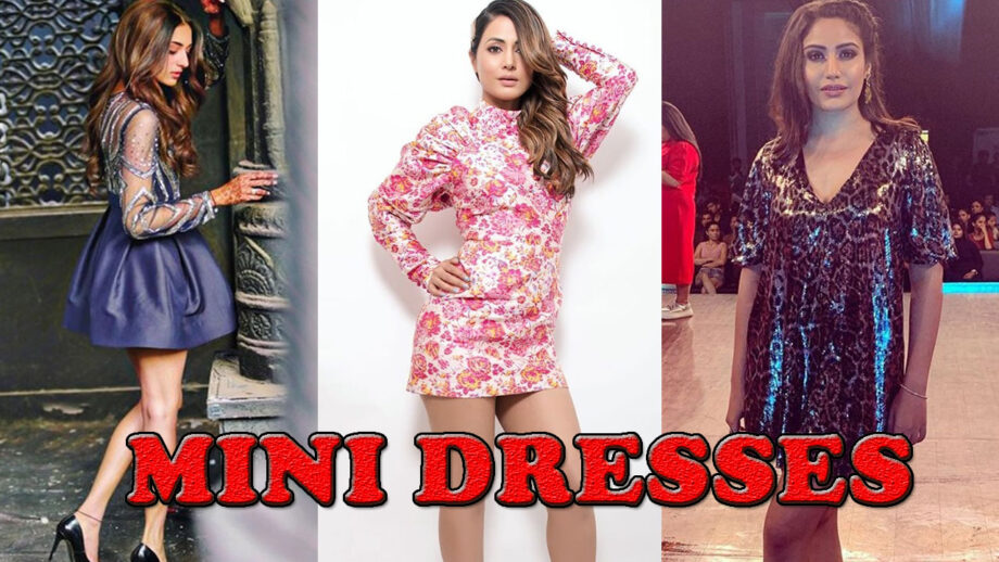 Dashing And Bold: Erica Fernandes, Surbhi Chandna And Hina Khan's Bold Looks In Mini Dresses