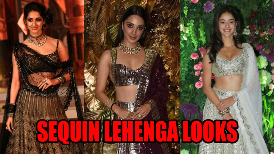 Disha Patani, Kiara Advani, Ananya Panday: The Lady In Gorgeous Sequin Lehenga 6