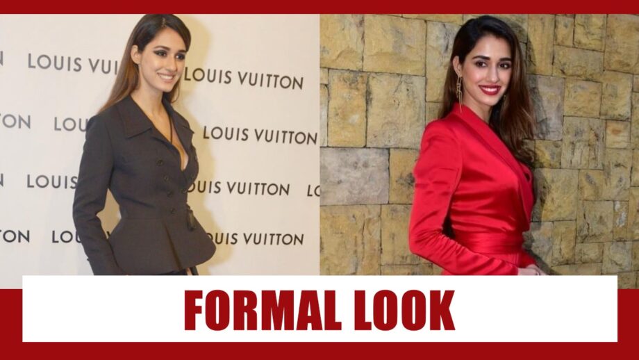 Disha Patani's Formal Outfits Are Perfect Styling Tips For Online Interview 1